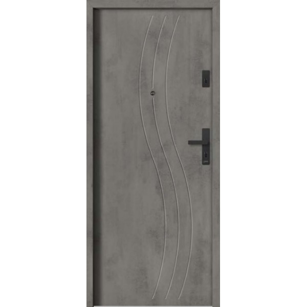 Drzwi wewnątrz klatkowe. Barański Modern S 16