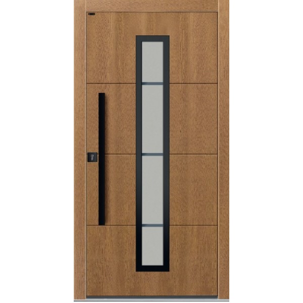 Drzwi zew. drewniane PARMAX BASIC 03B