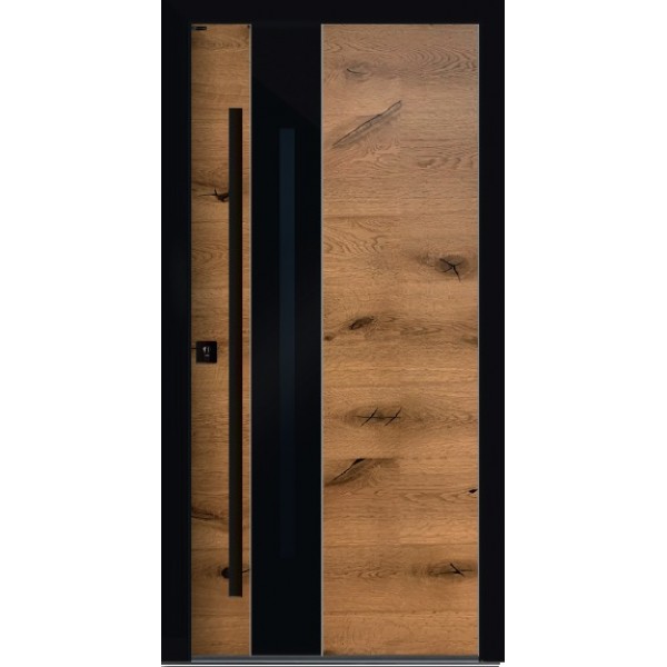 Drzwi zew. drewniane PARMAX BASIC GLASS D