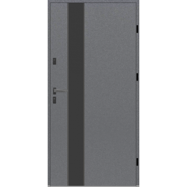 Drzwi zew. aluminiowe WIKĘD FUTURE INOX FI01B